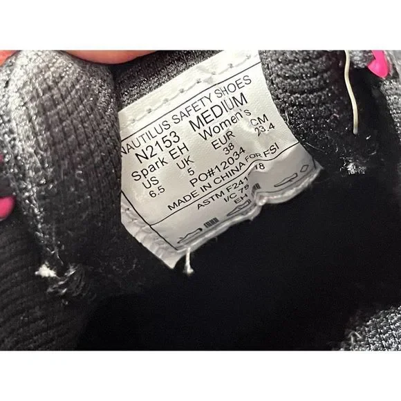 Nautilus Spark Safety Footwear 6.5 Women -- N2153 - Picture 11 of 11